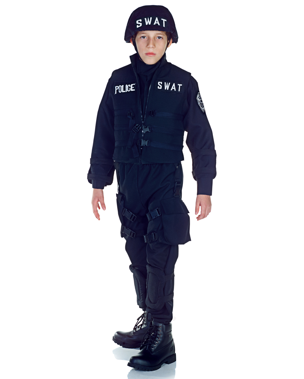 S.W.A.T. Polizei Kinderkostüm für Fasching L von Horror-Shop.com