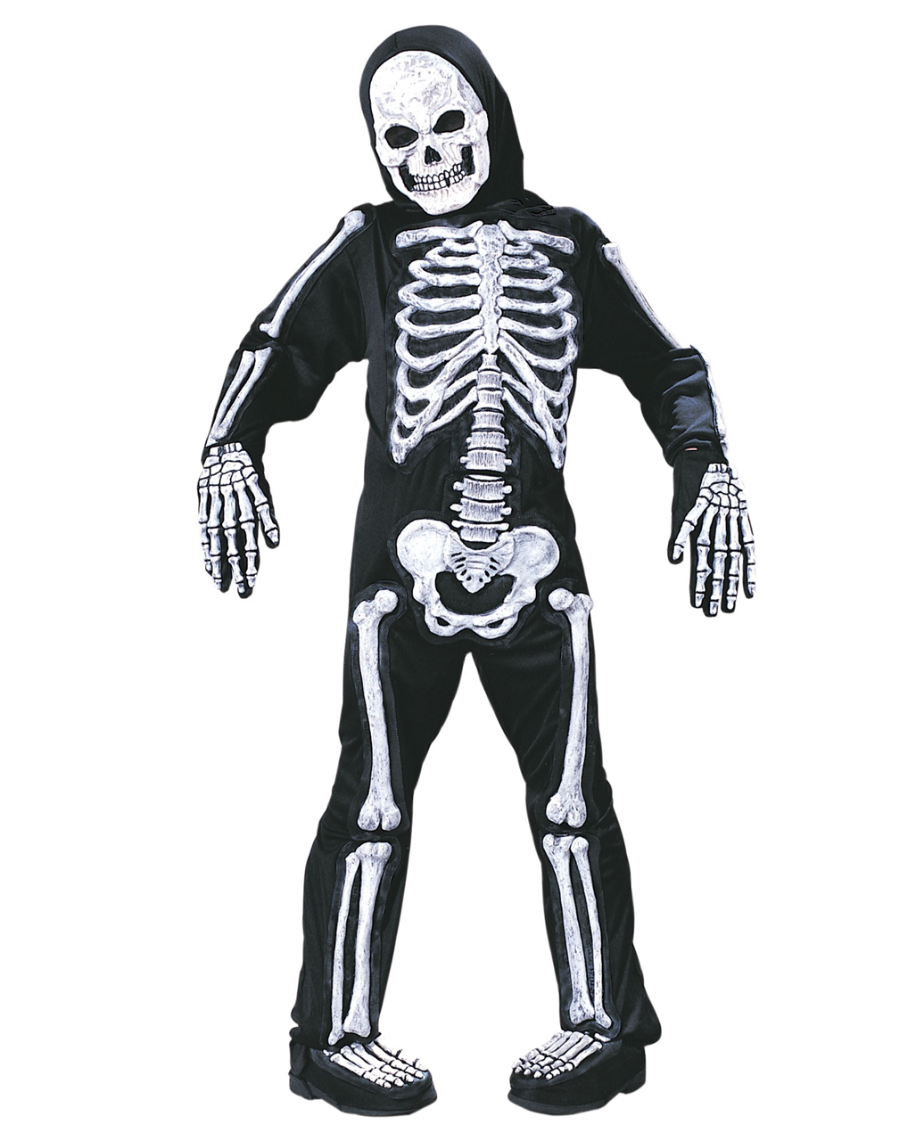 Skelett 3D Kinderkostüm Skelettkostüm für Kinder von Horror-Shop.com