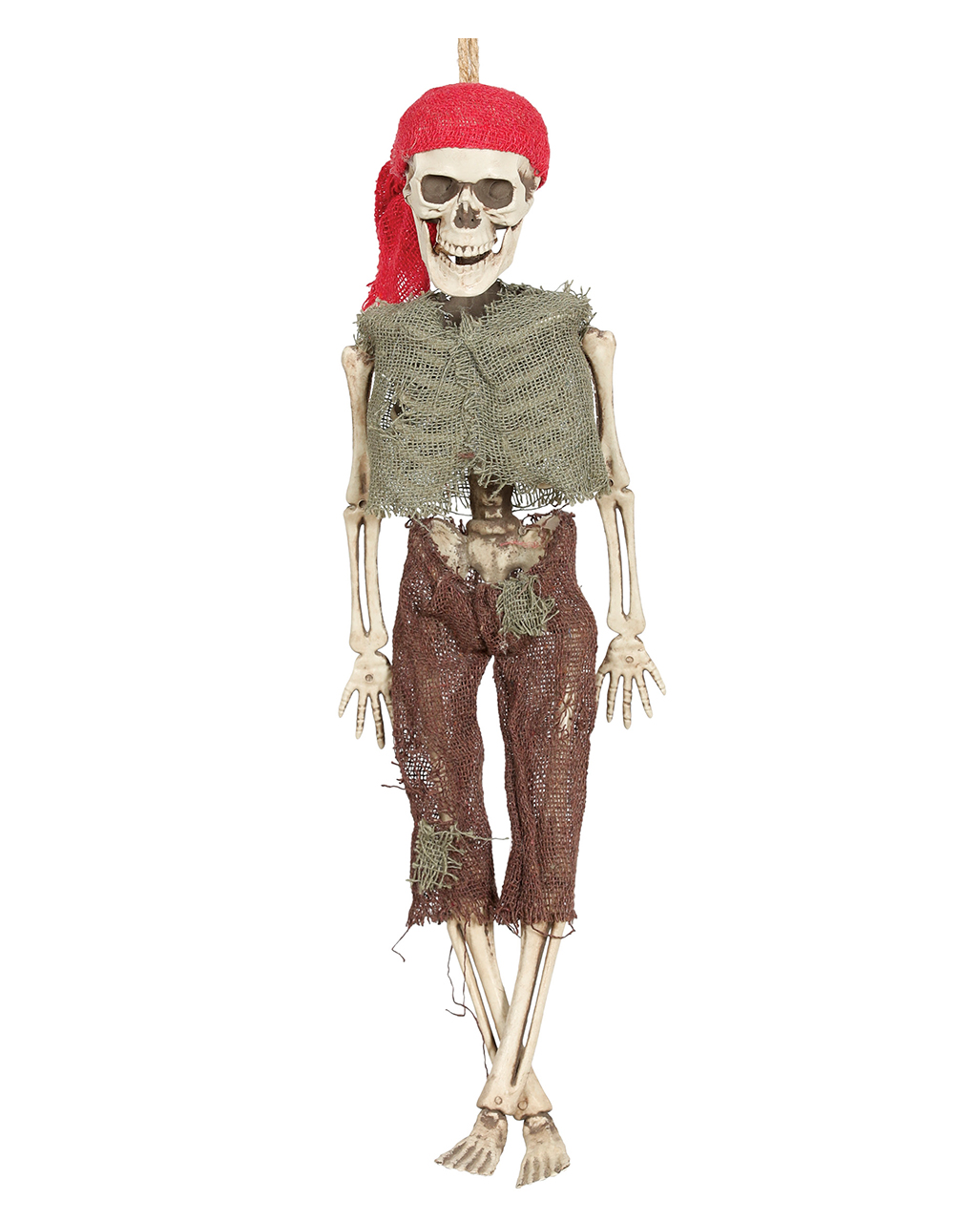 Skelett Pirat Hängefigur 40 cm  Seeräuber Deko von Horror-Shop.com