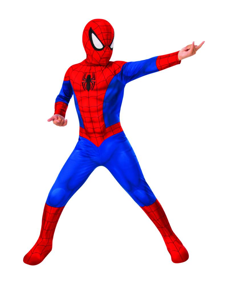 Spider Man Kinderkostüm für Halloween L von Horror-Shop.com