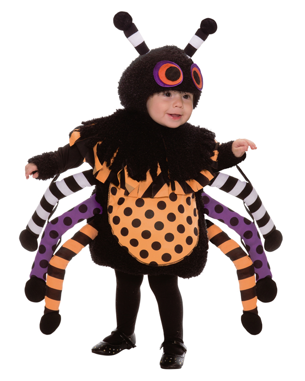 Spinne Kleinkinder Kostüm für Halloween S von Horror-Shop.com