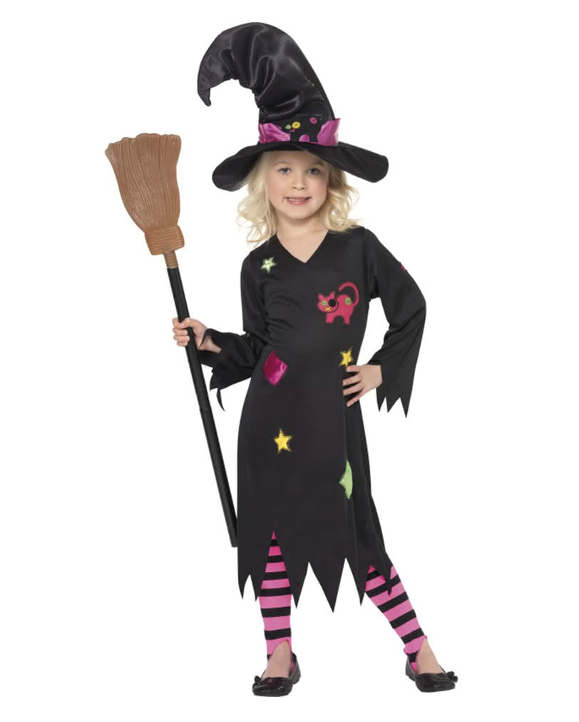 Süße Hexe Kleinkinderkostüm für Halloween & Fasching von Horror-Shop.com