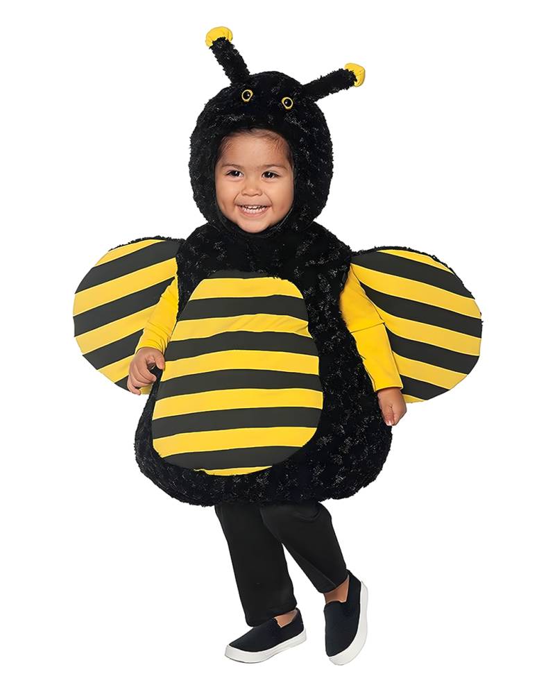 Süßes Bienchen Kleinkinderkostüm für Fasching M von Horror-Shop.com