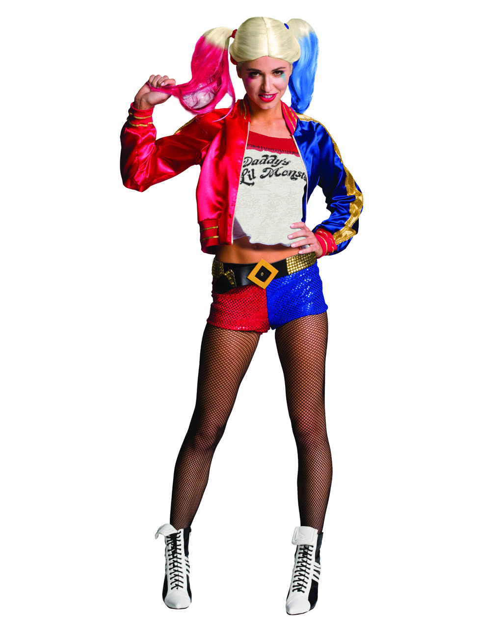 Suicide Squad Harley Quinn Kostüm  DC Comic Verkleidung S von Horror-Shop.com
