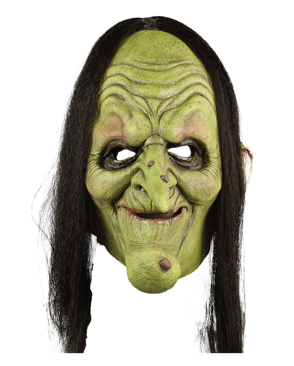 Sumpfhexe Halloween Halbmaske für  kaufen von Horror-Shop.com
