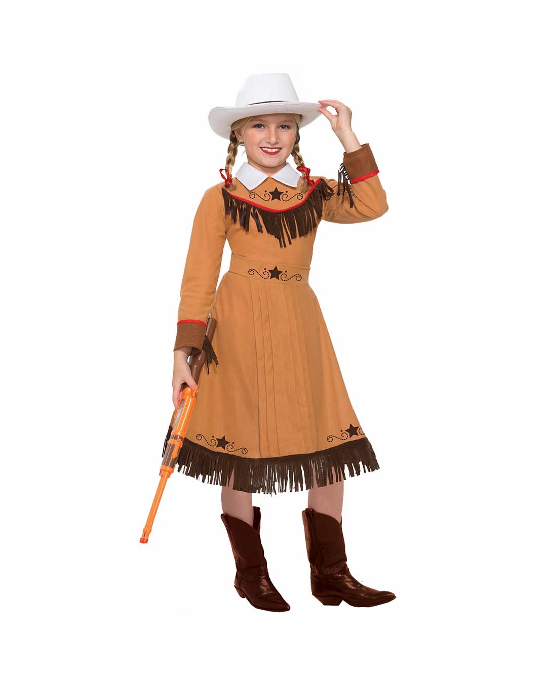 Texas Cowgirl Kinderkostüm online kaufen ✮ M von Horror-Shop.com