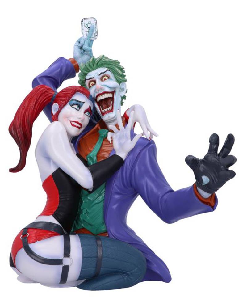 The Joker & Harley Quinn Büste 37.5cm ★ von Horror-Shop.com