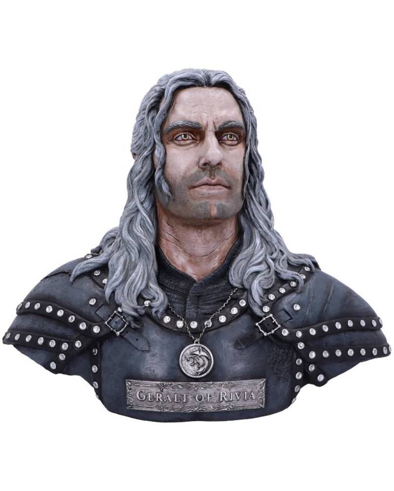 The Witcher Geralt von Riva Büste 40cm ★ Original von Horror-Shop.com