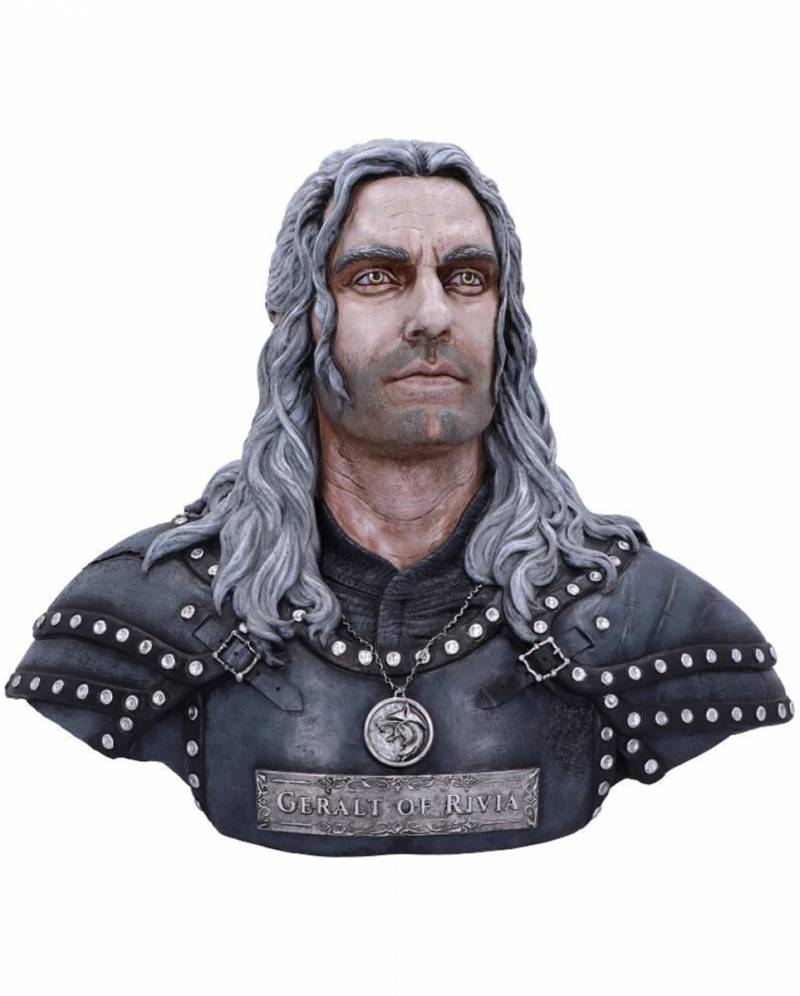 The Witcher Geralt von Riva Büste 40cm ★ Original von Horror-Shop.com