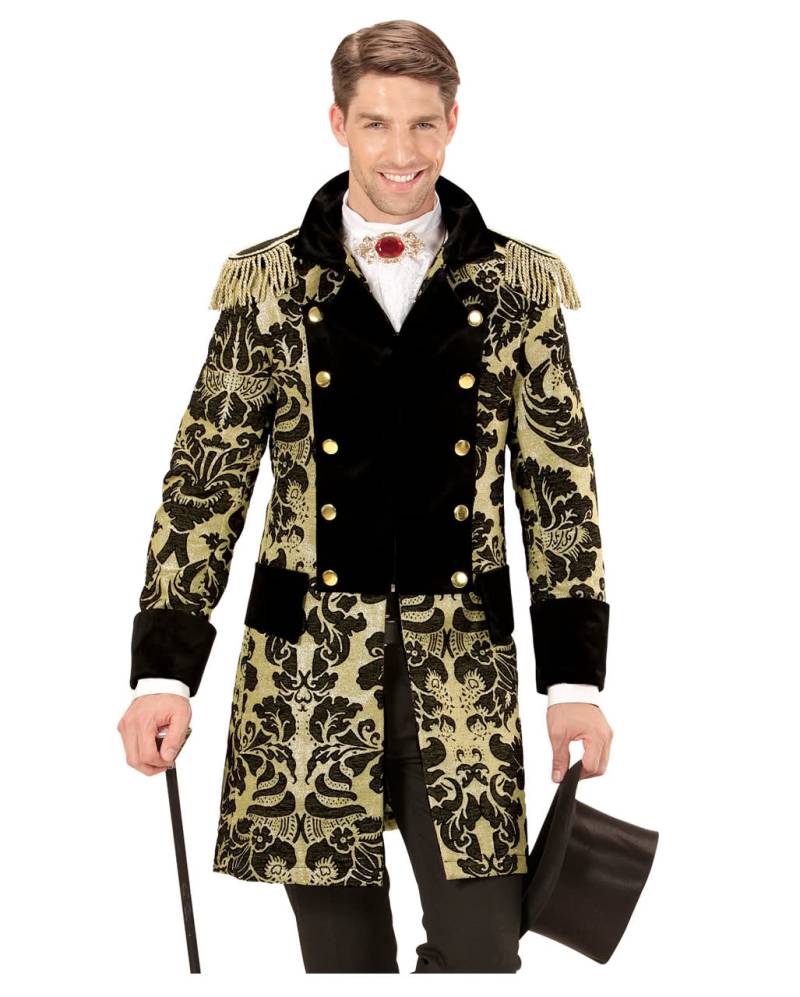 Venezianischer Frack schwarz-gold Venezianischer Frack schwarz-gold