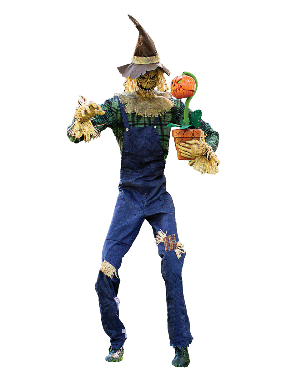 Verrottete Vogelscheuche Halloween Animatronic 210cm