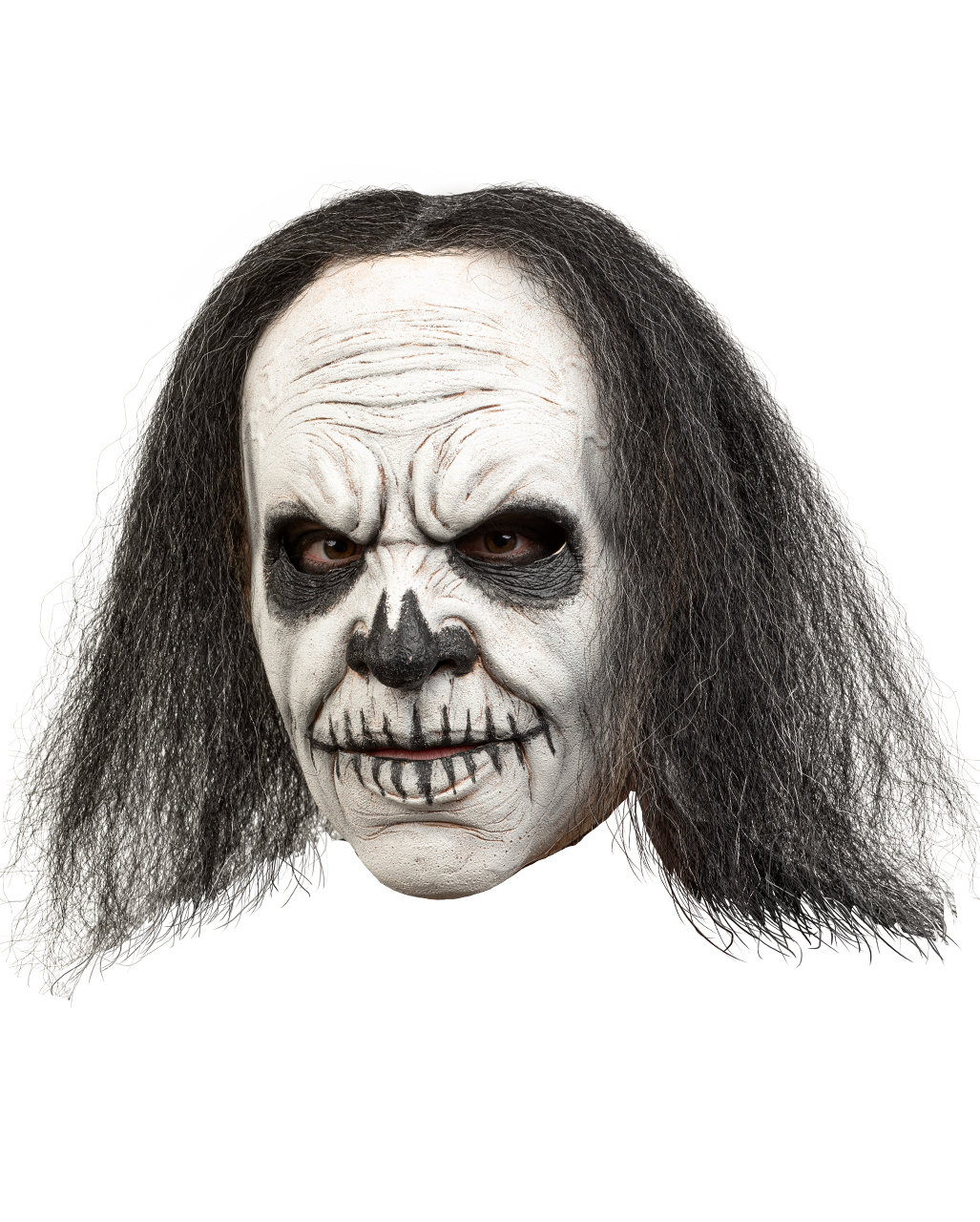 Voodoo Witch Doctor Latexmaske  Halloweenmaske von Horror-Shop.com