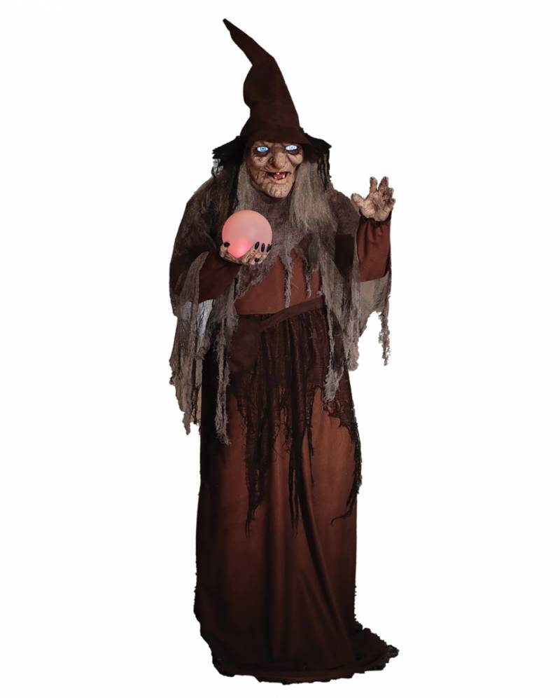 Wahrsagende Hexe Halloween Animatronic kaufen von Horror-Shop.com