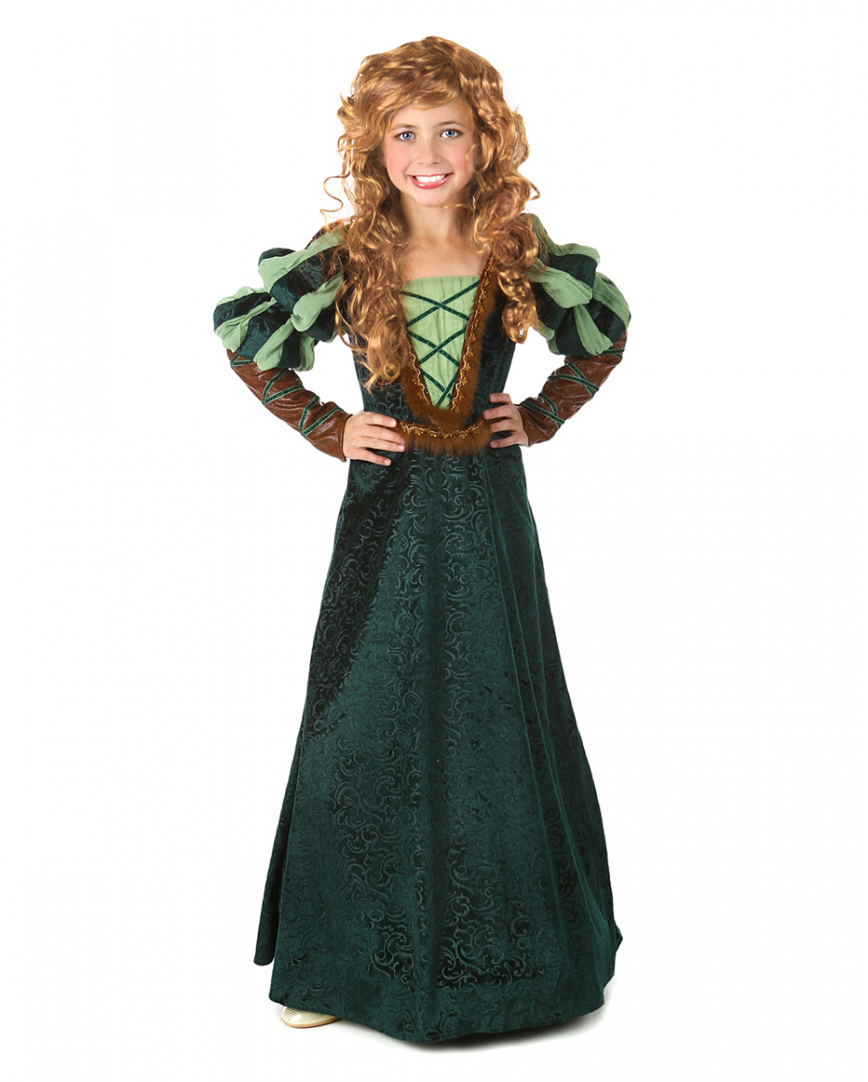 Waldprinzessin Mädchen Kostümkleid 4 Jahre