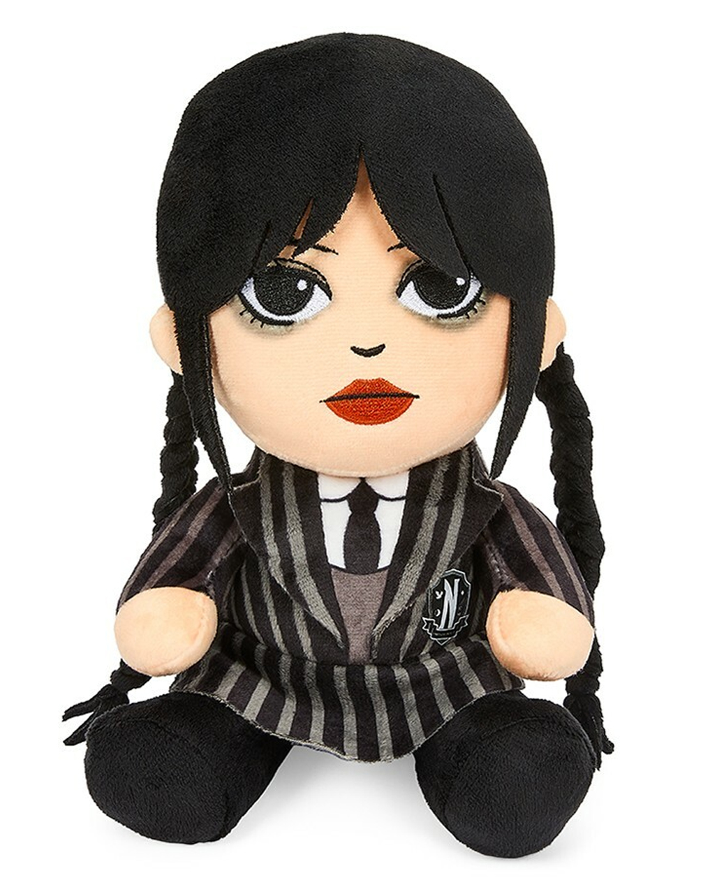 Wednesday Addams Plüschfigur 20cm als Geschenkidee von Horror-Shop.com