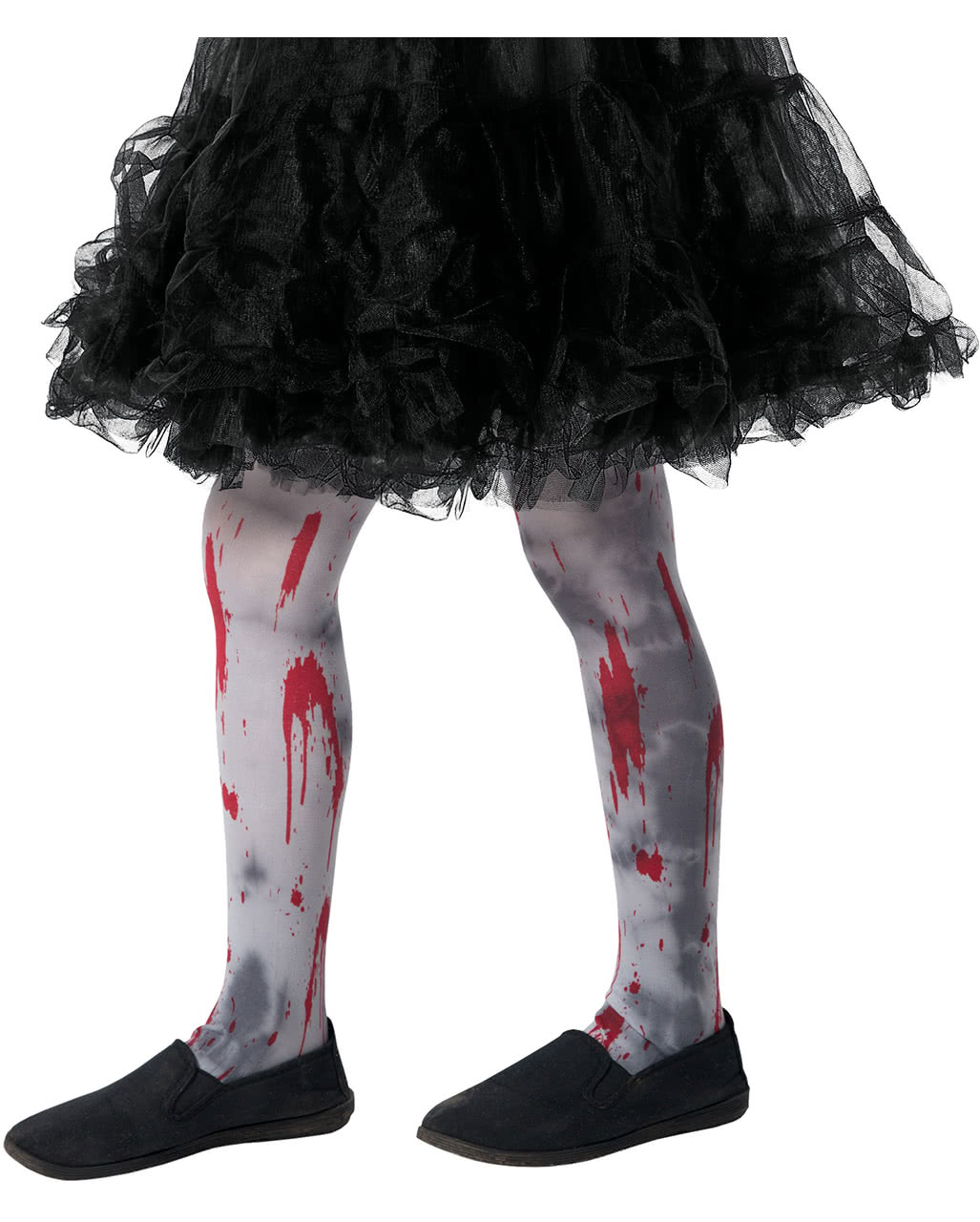 Zombie Kinderstrumpfhose als Kostüm Accessoire von Horror-Shop.com