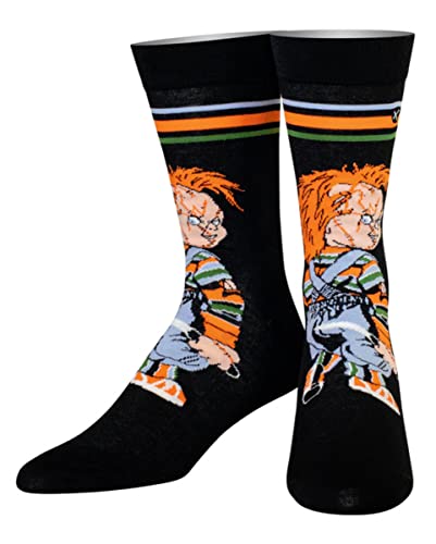 Chucky die Mörderpuppe Horror Socken schwarz von Horror-Shop