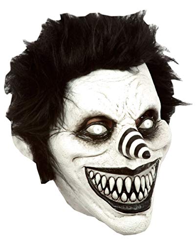 Grinsender Jack Horrorclown Maske als Halloween Kostümzubehör von Horror-Shop