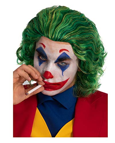 Grüne Joker Horrorclown Perücke von Horror-Shop
