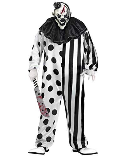 Halloween Horror Clown Kostüm mit Maske von Horror-Shop