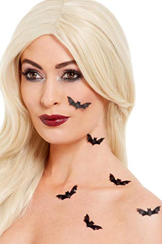 Horror-Shop 3D Fledermaus FX Hautsticker 6 Stück als Make Up Idee für Halloween von Horror-Shop