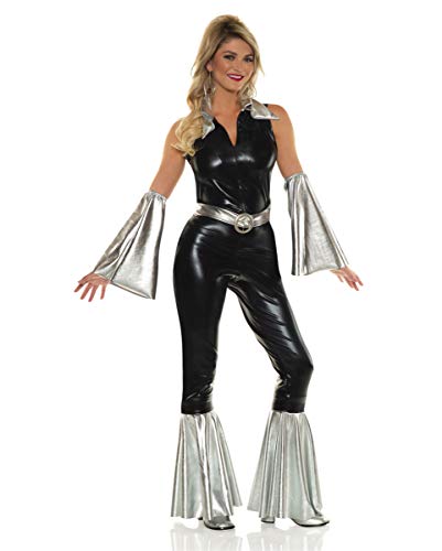 Horror-Shop 70er Jahre Glam Rock Lady Mottoparty Kostüm XL von Horror-Shop