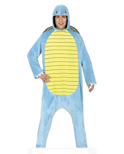 Horror-Shop Anime Schildkröten Kostüm mit Schildkrötenpanzer als Faschingskostüm One Size Onesie von Horror-Shop
