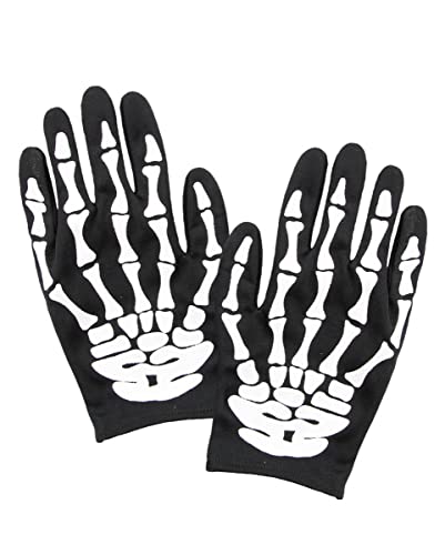 Horror-Shop Bedruckte Skelett Handschuhe Horror-Shop Bedruckte Skelett Handschuhe von Horror-Shop
