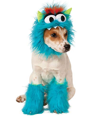 Horror-Shop Blaues Monster Hundekostüm für Halloween L von Horror-Shop