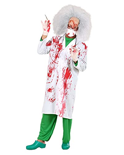 Horror-Shop Bloody Doc Halloween Kostümkittel für Halloween und Fasching M von Horror-Shop