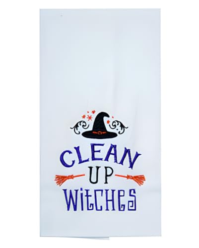 Horror-Shop Clean Up Witches Geschirrtuch als Halloween Homeware von Horror-Shop