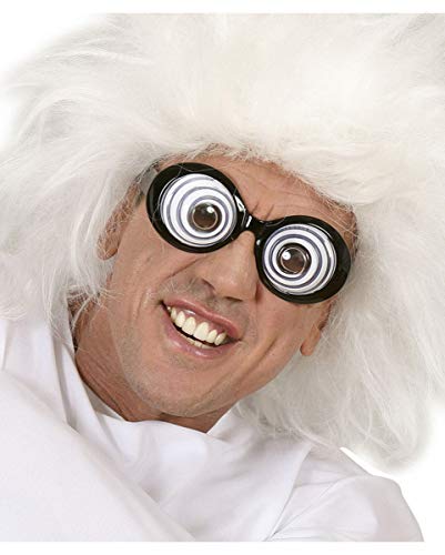 Horror-Shop Crazy Wahnsinns Brille als Scherzartikel & Kostümzubehör für Karneval von Horror-Shop