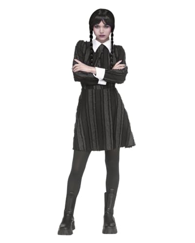 Horror-Shop Creepy Gothic Girl Damen Kostüm Kleid für Halloween S/M von Horror-Shop