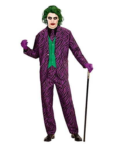 Horror-Shop Evil Joker Kostüm mit Weste M von Horror-Shop