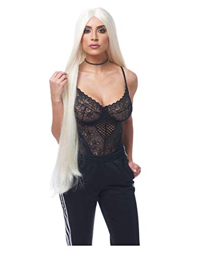 Horror-Shop Extra Lange Blonde Perücke Kim für Halloween & Faschings Kostüme Horror-Shop Extra Lange Blonde Perücke Kim für Halloween & Faschings Kostüme von Horror-Shop
