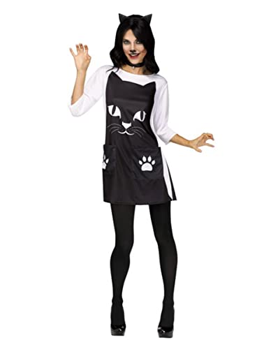 Horror-Shop Feline Chic Katzen Faschingskostüm für Damen S/M von Horror-Shop