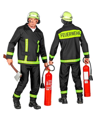 Horror-Shop Feuerwehrmann Uniform Kostüm XL von Horror-Shop