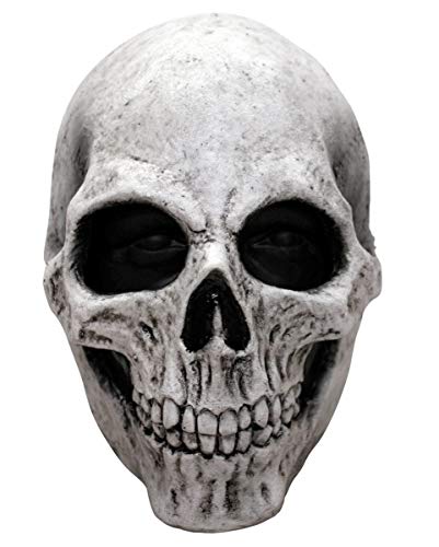 Horror-Shop Furchterregende Totenkopf Maske für Halloween und Kostüm Parties von Horror-Shop