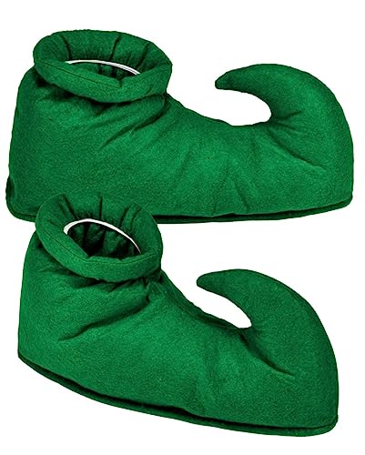 Horror-Shop Gartenzwerg & Elf Schuhüberziehen Grün als Kostümzubehör für Fasching Horror-Shop Gartenzwerg & Elf Schuhüberziehen Grün als Kostümzubehör für Fasching von Horror-Shop