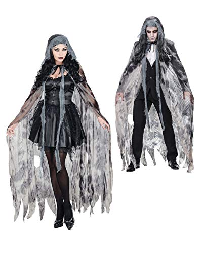 Horror-Shop Ghostly Spirit Umhang als Kostümzubehör - Unisex Horror-Shop Ghostly Spirit Umhang als Kostümzubehör - Unisex von Horror-Shop