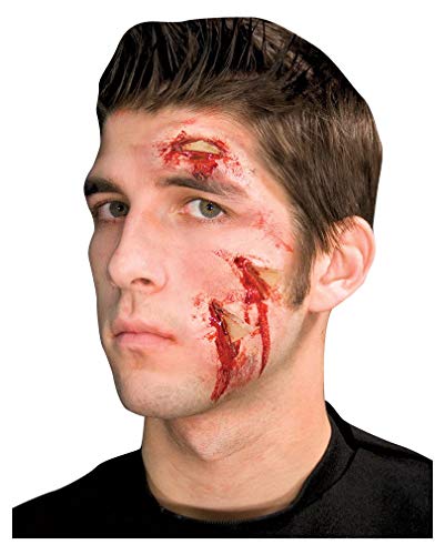 Horror-Shop Glasscherben Wunde 3-teilig von Horror-Shop