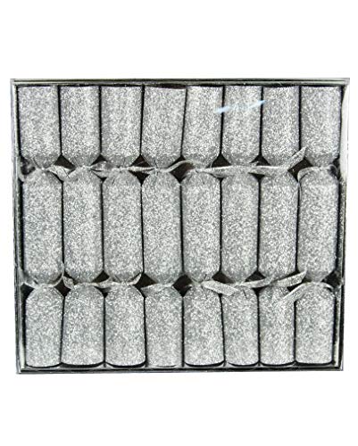 Horror-Shop Glitzernde Knallbonbons Silber 8 St. von Horror-Shop