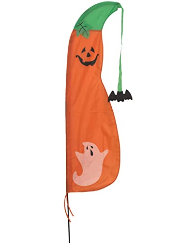 Horror-Shop Halloween Fahne Kürbis als Dekoration 150cm Horror-Shop Halloween Fahne Kürbis als Dekoration 150cm von Horror-Shop