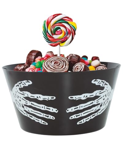 Horror-Shop Halloween Partyschüssel mit Skelett Hand als Motiv 30 cm Horror-Shop Halloween Partyschüssel mit Skelett Hand als Motiv 30 cm von Horror-Shop