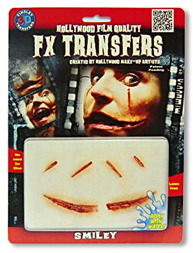 Horror-Shop Joker Narbe als 3D Spezial Effekt Tattoo Horror-Shop Joker Narbe als 3D Spezial Effekt Tattoo von Horror-Shop
