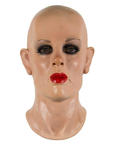 Horror-Shop Kamila Schaumlatex Maske für Crossdresser & Fasching von Horror-Shop