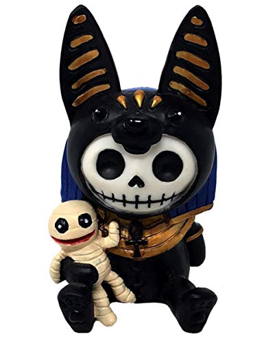 Horror-Shop Kleine Anubis Furrybones Figur - die Geschenkidee für Gothic Fans von Horror-Shop