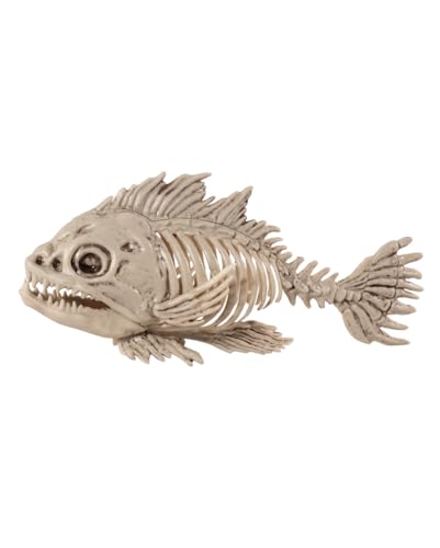 Horror-Shop Knochenfarbiges Fisch Skelett 25 cm Horror-Shop Knochenfarbiges Fisch Skelett 25 cm von Horror-Shop