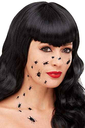 Horror-Shop Krabbelnde Käfer Hauttattoos 18 Stück als Make Up Idee für Halloween von Horror-Shop
