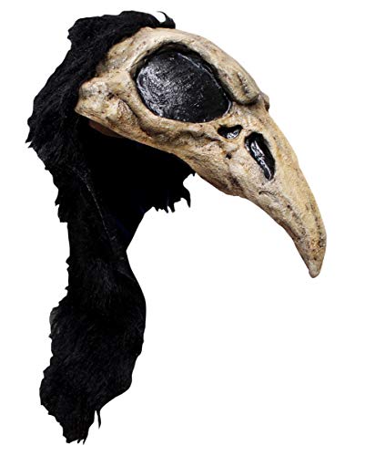 Horror-Shop Krähen Helm Maske für Halloween & LARP von Horror-Shop